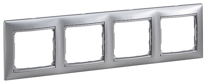 

Рамка Legrand Valena Classic 694333 Алюминий (4 поста), Valena Classic 694333 Алюминий (4 поста)