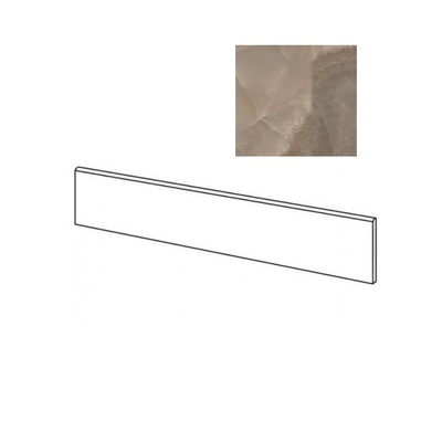 Плинтус Rex Ceramiche Reves De Rex Choco Mat Bs 4.6x60 770259