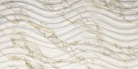 Настенная плитка Impronta Ceramiche Marble Experience Calacatta Gold Sq. Onda 60x120