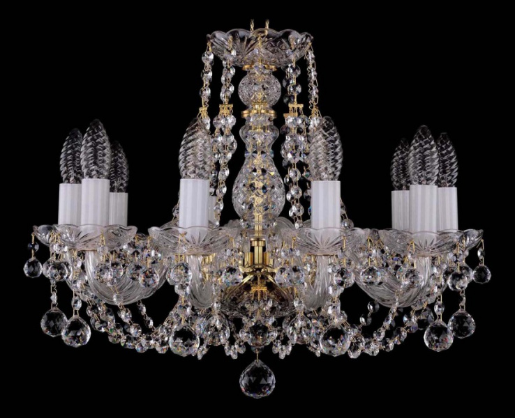 

Подвесная люстра Bohemia Ivele 1406 1406/10/160/G/Balls, 1406 1406/10/160/G/Balls