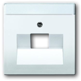 

Лицевая панель розетки RJ11+RJ45 ABB Solo/Future 1710-0-1550 Альпийский белый, Solo/Future 1710-0-1550 Альпийский белый