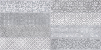 Настенная плитка Gayafores Bricktrend Deco Grey 8,2x33,2