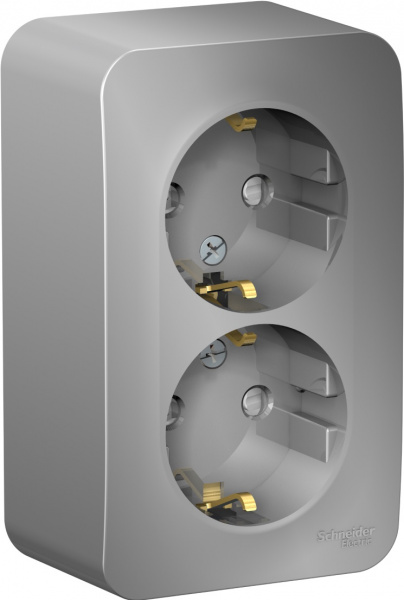 

Электрическая розетка Schneider Electric Blanca BLNRA011203 Алюминий, Blanca BLNRA011203 Алюминий