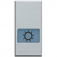 Накладка выключателя/переключателя Bticino Axolute HC4921LA Алюминий (Клавиша/Кнопка)