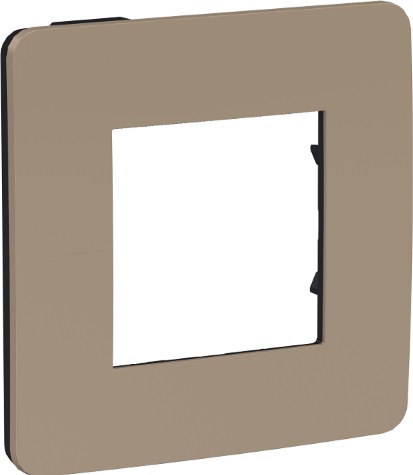 

Рамка Schneider Electric Unica NU280228 Песочный/Антрацит (1 пост), Unica NU280228 Песочный/Антрацит (1 пост)