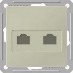 

Компьютерная розетка Schneider Electric Wessen 59 RSI-251KK5E-4-86 Шампань, Wessen 59 RSI-251KK5E-4-86 Шампань