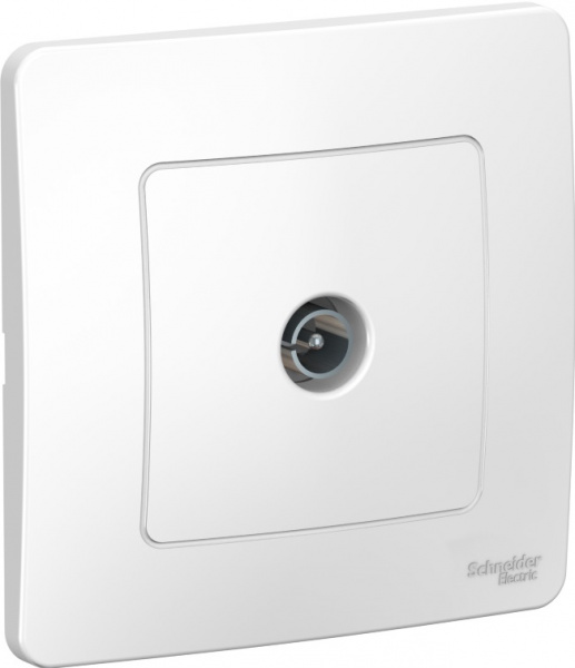 

ТВ/FM розетка Schneider Electric Blanca BLNTS000011 Белый, Blanca BLNTS000011 Белый