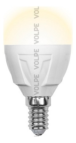 Лампа Светодиодная Uniel Volpe LED-G45-6W/WW/E14/FR/S