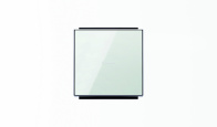 Накладка выключателя/переключателя ABB Sky 2CLA850130A2101 Белое стекло (Клавиша)