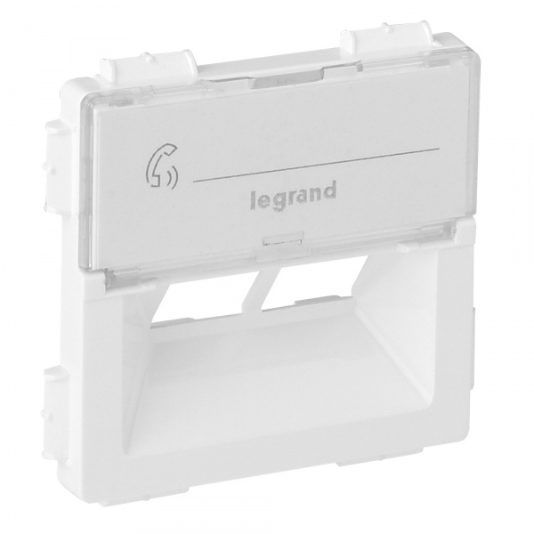 

Лицевая панель розетки RJ45 Legrand Valena Life 755380 Белый, Valena Life 755380 Белый
