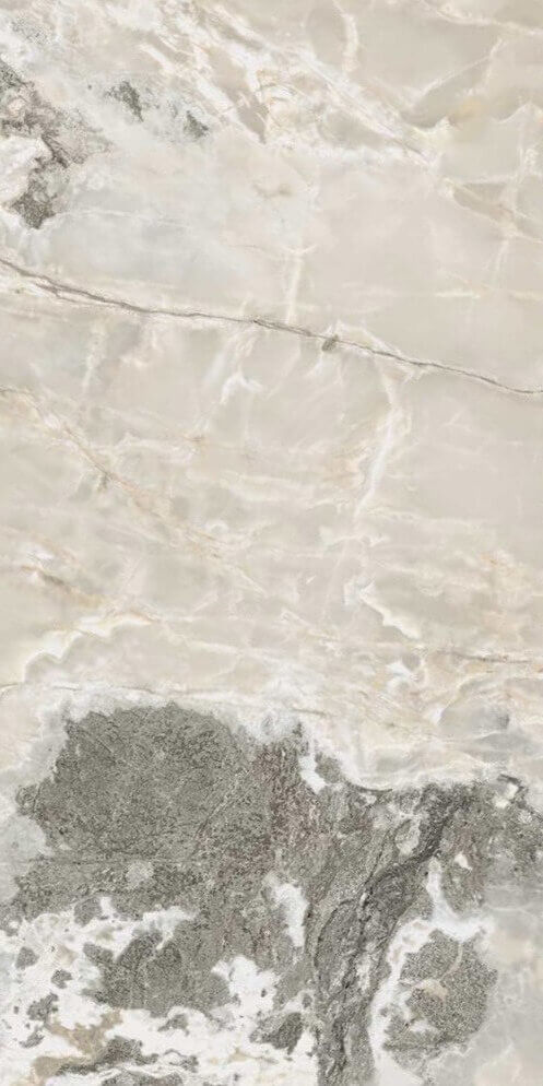 Керамогранит 765466 Onyx and More White Blend Glossy 60x120 Casa Dolce Casa