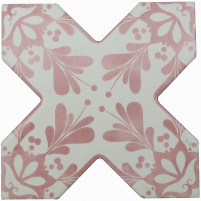 Декор Cevica Becolors Cross Dec. Stencil Coral 13.25x13.25