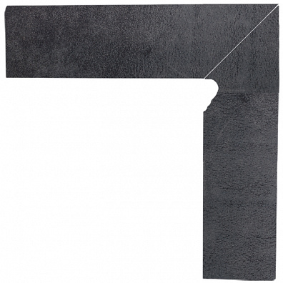 Плинтус Paradyz Bazalto Grafit Cokol 2 El.-prawy 8.1x30