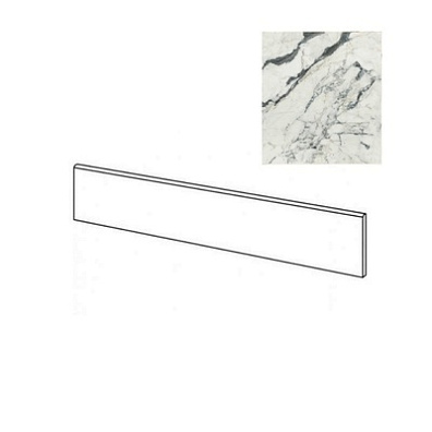 Плинтус Rex Ceramiche Les Bijoux De Rex Calacatta Altissimo Mat Bs 4.6x60 767585