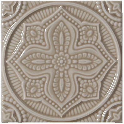 Декор Studio ADST4094 Relieve Mandala Planet Silver Sands 14.8x14.8 Adex