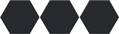 Керамогранит Oset Versalles HEX Black 20x24
