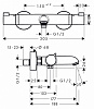 Смеситель Hansgrohe Ecostat Comfort13114000 — фото1