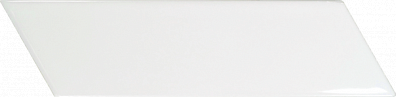 Настенная плитка 23358 Chevron Wall White Right 5.2x18.6 Equipe