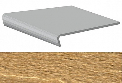Ступень Casalgrande Padana Mineral Chrom Gradone Mineral Gold Press 30x33 6928667