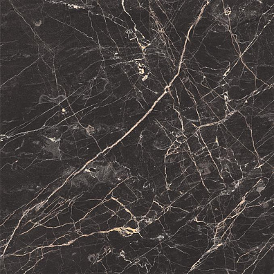 Керамогранит Laparet Black Arkadia черный полированный 60x60