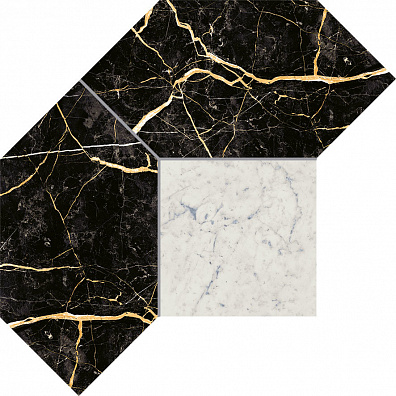 Декор Italon Charme Extra Laurent Mosaico Polygon Lux 28.5x21 620110000085