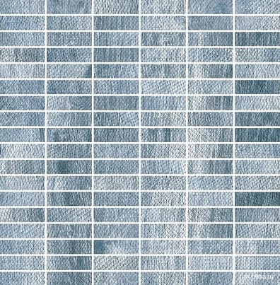 Керамогранит 531778 Precious Wood Mosaico Aqua Blue 29.9x29.9 Roberto Cavalli