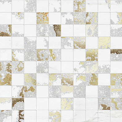 Мозаика Brennero Venus Mosaico Q. Solitaire White Mix 29.7x29.7 MQSW