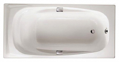 Чугунная ванна Jacob Delafon Repos E2903 с отверстиями для ручек