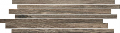 Мозаика Casa Dolce Casa Wooden Tile Of CDC Walnut Modulo Listello Sfalsato 20x60 742063