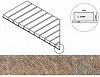 Решетка Italon District X2 Emerald Griglia Stream 20 Sx 25x60 левая 620090000534