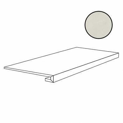 Ступень Casa Dolce Casa Neutra 6.0 01 Bianco Gradino 33x120 754033