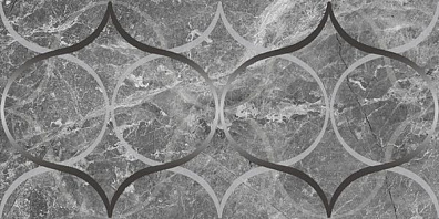 Декор Crystal Resonanse серый 30x60 Laparet