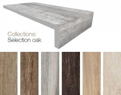 Ступень 753671 Pezzi Speciali Elemento Elle Re 20mm B 40x120x8 Rex Ceramiche