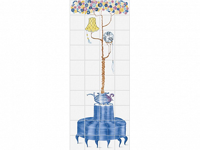 Панно Bardelli Cuban Veranda 80x200 (1 сет=25 шт) cuban veranda 7