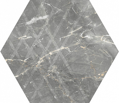 Керамогранит Paradyz Marvelstone Light Grey Heksagon Mat. 17.1x19.8