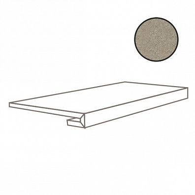 Ступень Casa Dolce Casa Sensi By Thun Taupe Sand Nat Gradino 33x120 770990