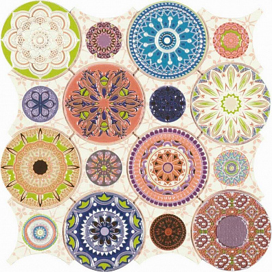Мозаика Emphasis 186922 Mandala 28x28 Dune