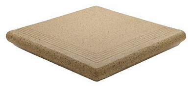 Угловая ступень Esquina Degrau Florentino/Step Corner Rubi 10115 34x34x5 Gres Tejo