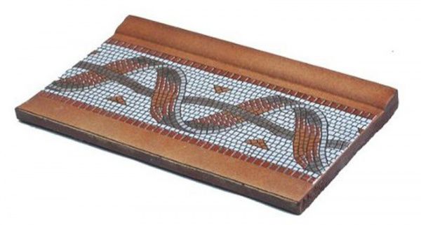 Подступенник Tabica Rodamanto M1 Domus прямая 15x24.5 Gresmanc