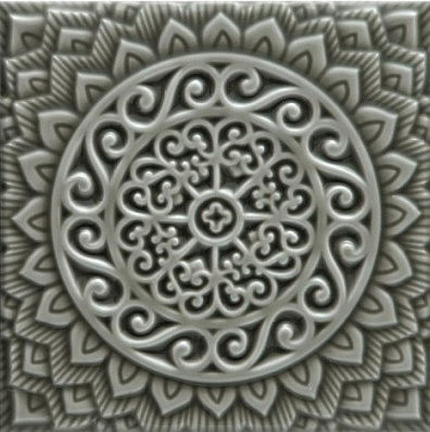 Декор Studio ADST4104 Relieve Mandala Universe Fern 14.8x14.8 Adex