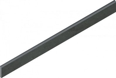 Плинтус Italon Surface Steel Battiscopa 7.2x80 610130004494
