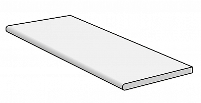 Ступень Ascot Ceramiche Rue De St. Cloud Toro Tondo Graphite 44.5x90 RUETT97OR