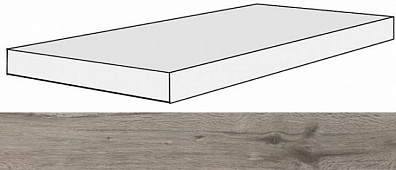 Ступень 756109 Planches Perle Angolo Gradino SX 40x120x3 Rex Ceramiche