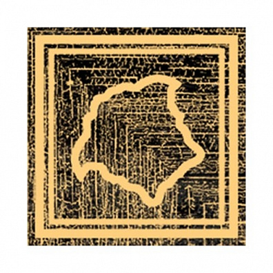 Вставка Versace Eterno Angolo Medusa Oro Carbon 20x20 263050