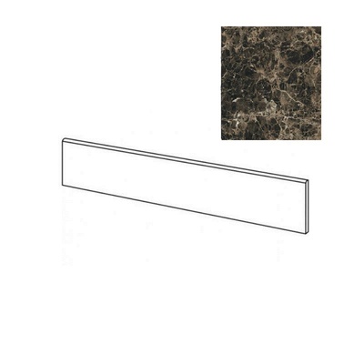 Плинтус Rex Ceramiche Les Bijoux De Rex Marron Imperial Glossy Bs 4.6x60 767583