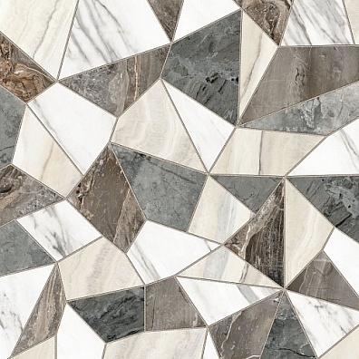 Керамогранит Vitra Marmostone Декор Микс Гео 7ЛПР 9мм 60x60 K951369LPR01VTE0