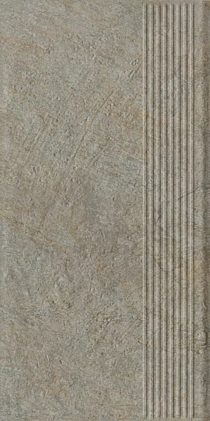 Ступень Paradyz Eremite Taupe Stopnica Prosta Struktura Mat 30x60