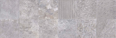 Плитка Metropol Iconic Concept Grey 30x90 настенная R0000373