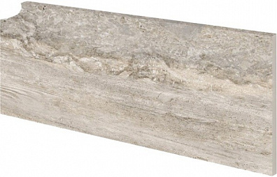 Плинтус Zanq.Marbles Fior Travertino Der прав 18x40 Exagres