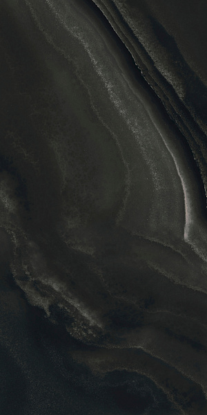 Керамогранит Rex Ceramiche Eccentric Luxe Smoky Black Glossy 60x120 779256